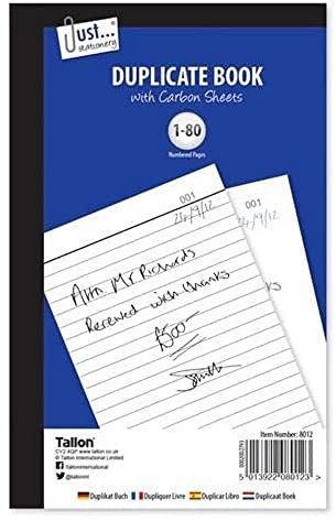 Just stationery Duplicate Book