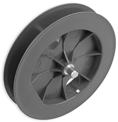 DIWARO® Gurtscheibe | Durchmesser Ø 170 mm oder 190 mm | mit 12 mm Stift | 60 mm Schlüsselweite | Gurtbreite von 16-24 mm |für achtkant Stahlwelle | Material Kunststoff