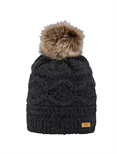 Barts Damen Antonia Beanie Baskenmütze, Schwarz (Black 0001), One Size (Herstellergröße: Uni)