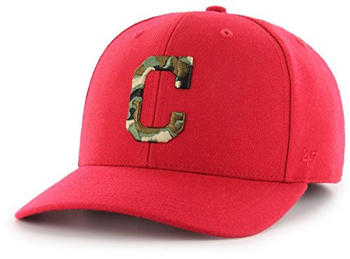 '47 Brand Adjustable Cap - Camfill Cleveland Indians rot