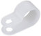 sourcing map 200Stk. Nylon R-Typ Kabelklemme Kabelschellen Klemme für Draht Management 12,7mm DE de