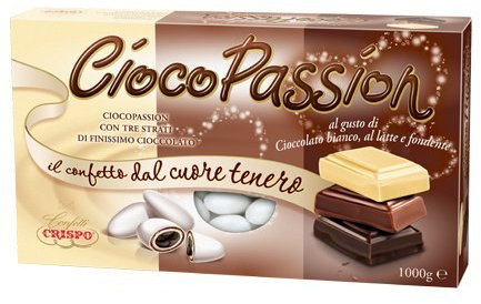 CONFETTI CRISPO - CIOCOPASSION | 1 KG (Tre Strati di Cioccolato)