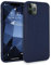 MyGadget Cover per iPhone 11 Pro Max - Custodia Protettiva in Silicone Morbido – Case TPU Flessibile - Protezione Antiurto & Antigraffio Blu Scuro