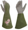 Intra-FIT Gants de jardin pour femme - En cuir synthétique - Avec protection complète contre les épines - Gants de travail longs avec résistance aux perforations - Pour le jardinage