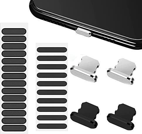 SELIACR Kit de Polvo para El Teléfono IP 13/12/11/XS MAX, Adhesivo para La Red de Altavoces del Teléfono Móvil/Tapas de Polvo para La Herramienta de Limpieza del Altavoz del Teléfono