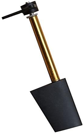 Harilla Nylon Rudder with Servo Arm Hex Wrench Stainless Steel Shaft for Control RC Boat Model Ship Yacht Accessory Spare Part, 44mm