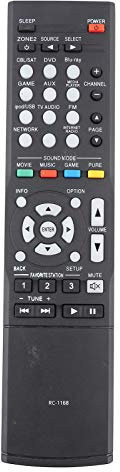 Dioche Denon Avr 1911 Remote Control Amplifier Remote Control Abs Black Amplifier Remote Control for Smart Remote Control for Denon Avr1613
