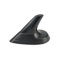 Autoantenne Haifischflosse Abdeckung,Asudaro Autodachantenne Haifischflossenform Autoradioantenne Haifisch Fin Stil Dach Antenne Kompatibel mit SAAB 9-3 9-5 93 95 AERO Shark Fin Antenne Schwarz