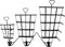 Parrilla Asador Argentinien Eisernes Kreuz de alta resistencia Made in Argentinien – Premium Argentinischer Grill – Parrilla Asado (Höhe : 101,6 cm)