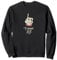 Bague de main gothique avec tête de mort et roses Sweatshirt