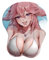 AVIMYA 3D Genshin Impact Mauspad, Kawaii, Computer, niedliches Anime-Gaming-Mauspad mit Handgelenkstütze