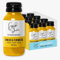 The Good Shots - Ginger and Turmeric Health Shot Drinks, High Strength, Vegan, Immune Support, Fresh Turmeric Root and Ginger 60ml Bottles Multipack, Made with 100% Pressed Juice