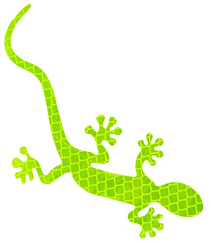 SOYDAN Gecko Reflektierende Streifen, Reflektierende Warnaufkleber für Auto | Mode Gecko Shape,Auto Aufkleber für Nachtwarnungen für Minivan, Limousine