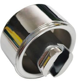 CANTONDZ Botón de freno de mano Botón de palanca de freno de mano plateado compatible con Peugeot 207 208 301 Citroën C3 mk3 C-Elysee C4 Cactus 98062963ZD
