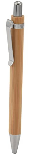 NIZEAMI 100 StüCk/Los Bambus Kugelschreiber Stift Stift BüRo & Schul Bedarf Stifte & Schreiben ZubehöR Geschenke-Schwarze Tinte