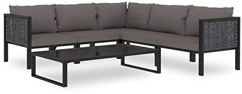 Faroom 6-TLG Lounge Set Alu mit Auflagen Lounge Möbel Outdoor Stahl Gartenlounge Set Terassenmöbel außen Loungemöbel Terrasse Gartenmöbel Set Aluminium Balkonmöbel#2