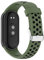 xhKJO Correas de Reloj para Xiaomi Mi Band 9 /Mi Band 8,Bandas Correa Armband Correas Reloj Silicona Bracelet Recambio Brazalete Strap Wristband para Xiaomi Mi Band 9 NFC/Band 8 NFC (verde militar)