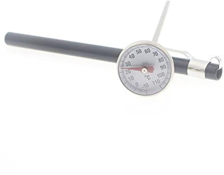 Milchthermometer Zum Dämpfen Von Milch Für Die Ideale Kaffee Käse Joghurt Zubereitung. Mit Sonde Messbereich -10–110 ℃