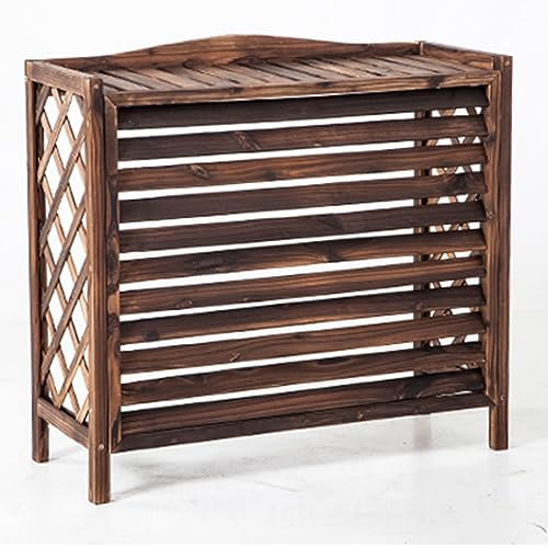 Outdoor-Klimaanlagenabdeckung, Sichtschutz, Zaun, Fenster, Leitplanke, Netz, Massivholz, Raumteiler, Mülleimer, verstecktes Klimaanlagenregal, Blumenregal