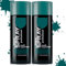 MORE FREE Pintura Spray Verde Carrujes de 400 ml Adecuado para las Superficies de Metal, Madera y Plástico Pack de 2 Unidad