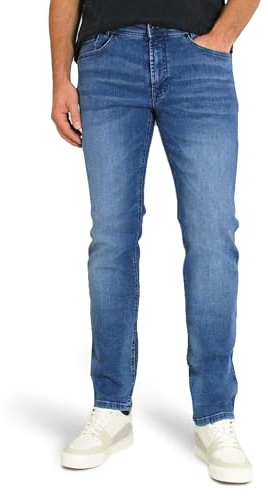 MAC Jeans Herren Arne Pipe Jeans, H551 Medium Stone Blue