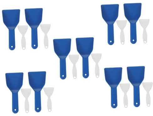 YARNOW 20pcs Plastic Refrigerator Ice Shovel for Quick Ice Removal Multifunctional Kitchen Cleaning Shovel Versatile Removing Tool for Home Use