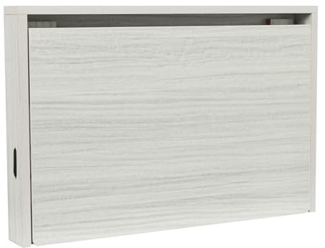 C-Juzarl Klapptische Wandklapptisch für Küche Zimmer Wohnzimmer 60x33 cm, Klappbarer Wandtisch Kindertisch, Wandmontierter Klapptisch Klappschreibtisch Küche (abgerundete Ecke)