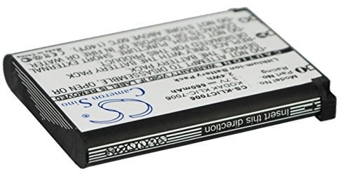 Peakbatt KLIC-7006, LB-012, 660mAh Battery Replacement for Kodak Friendly Zoom FZ53, FZ51, FZ52, FZ53, FZ55, PIXPRO FZ51, FZ53, SL5, Pixpro SL5 Smart Lens, PIXPRO X53, X54