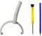 Headband Hanger Bracket Swivel Hinge Replacement Parts for Sony WH-1000XM5 Headphone (Silver-Right)