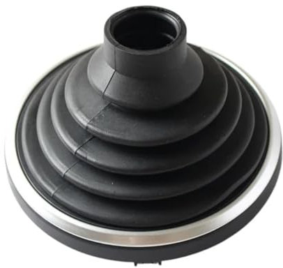 NEGRO 5/6 geschwindigkeit Auto Schaltknauf Abdeckung Fit for Ford Fiesta MK6 Connect Fusion 2002-2008 Hebel Gamasche Boot Fall Schaltsack-Ersatz(Case Only)