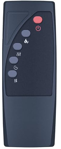 RETROSUN Replacement Remote Control for Ameriwood-Home Electric Fireplace Heater - Only Compatible with The Right Ones on The Main Picture