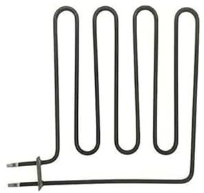 220V 2KW Rohrheizkörper Aus Edelstahl, Heizelement For Heißluftöfen, Geeignet For Sauna/Ofen/Backofen