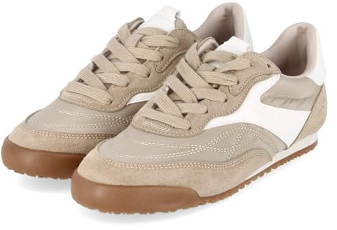 BULLBOXER 6DD1470101 3800 Damen Sneaker Low Synthetik, Leder & Textil in Sand - Gr. 36