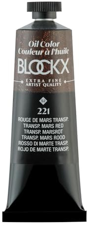 Blockx 213221BXC - Mars Red Oil Transparent - 35 ml tube