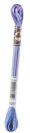 DMC 417F-4215 Color Variations Six Strand Embroidery Floss, 8.7-Yard, Northern Lights