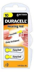 Duracell Easytab, Typ 10, 6er Blister