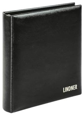LINDNER Das Original Karat-Ringbinder Classic mit 4-Ring-Mechanik, leer-schwarz