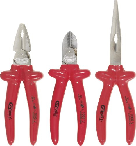 KS Tools 117.1710 CLASSIC 1000V Zangen-Satz, 3-tlg.