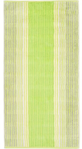 Cawö Handtücher Noblesse Cashmere Streifen 1056 Kiwi - 45