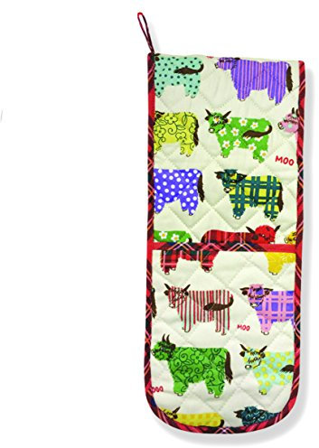 D&C Highland Cow Double Oven Glove