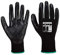 Portwest A320 ANSI Nitrile Foam Dexti-Grip Glove Black, Large