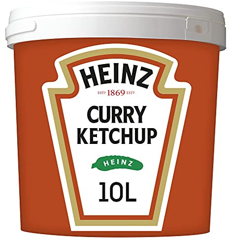 Heinz Curry Ketchup – Curryketchup im Plastikeimer – 1 x 10 l