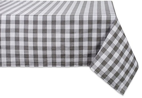DII Tischdecke, kariert, 52 x 52 cm, Grau