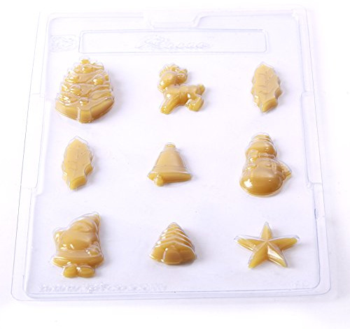 Cacao | Assorted Christmas Chocolate Mould 9 Cavity x 5