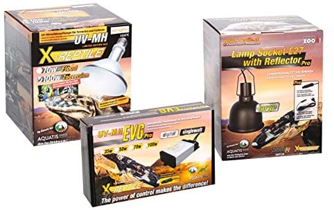 X-Reptile 100 Watt Set (Strahler + Vorschaltgerät + Lampenfassung)