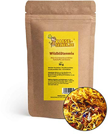 Wildblütenmix 50 g (Essbar)