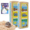 BPS Virutas de Madera Lecho Higienico para Mascotas (Regalo 1Kg Calcio Roedores) Serrín para Gato Animales Pequeños Hámster Conejo Loro Ardilla (2 Kg, Aromo Limón) BPS-4051 * 2