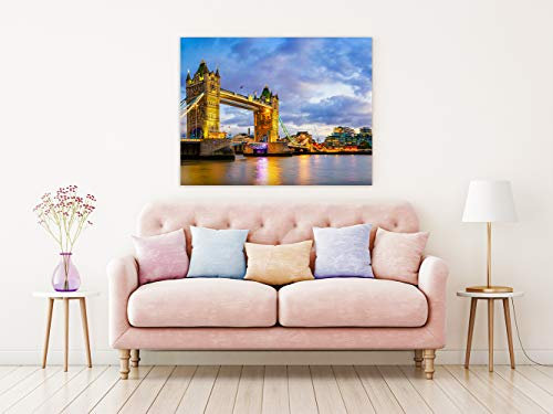 Oedim Wandbild, Aluminium, Digitaldruck, Steg, Aluminium, 200 x 60 cm, Wandmontage, robust und wirtschaftlich