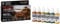 Vallejo 070204 Farb-Set, Britische Panzerung und Infanterie, WWII Modellbausatz, Mehrfarbig, 17 ml (6er Pack)
