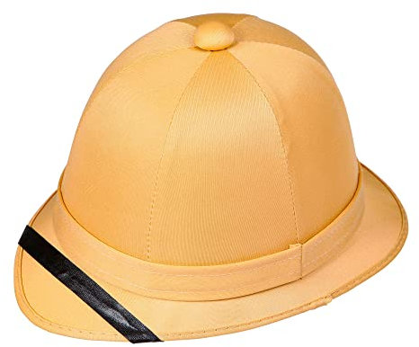 W WIDMANN MILANO Party Fashion 01887 - Kolonialhut, Tropenhelm, Empire, Hut, Kopfschmuck, Accessoire, Karneval, Mottoparty